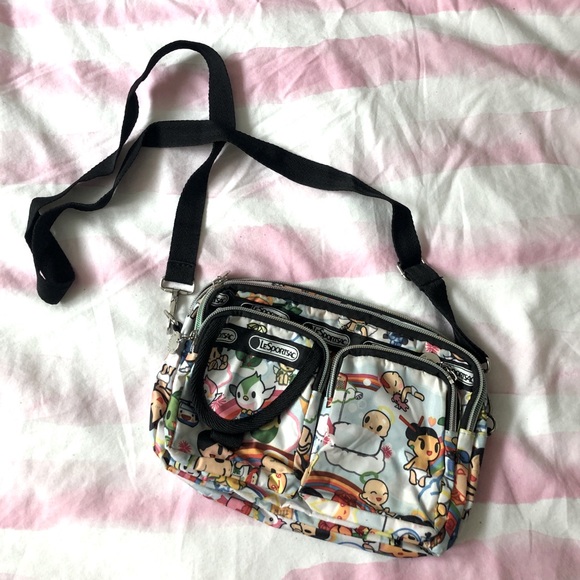 Le Sport sac small bag adjustable straps - Picture 1 of 4
